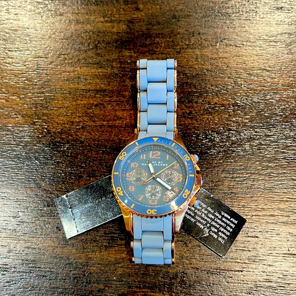 Gray Marc Jacobs watch